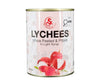 Red Dragon - Lychee whole peeled in light syrup