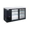 Glacier - Back Bar Cooler Solid 2 Door 61*24*35 -GBB-61