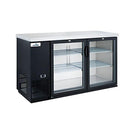 Glacier - Back Bar Cooler Solid 2 Door 61*24*35 -GBB-61