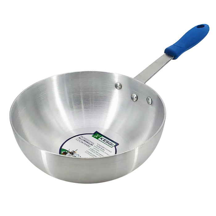 Deep Stir Fry Pan 26cm x 9.5cm Metal Finish