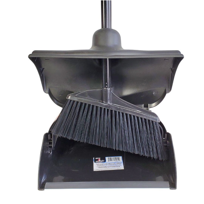 Spartano - Lobby Dustpan with Cover and Broom Set - 4914