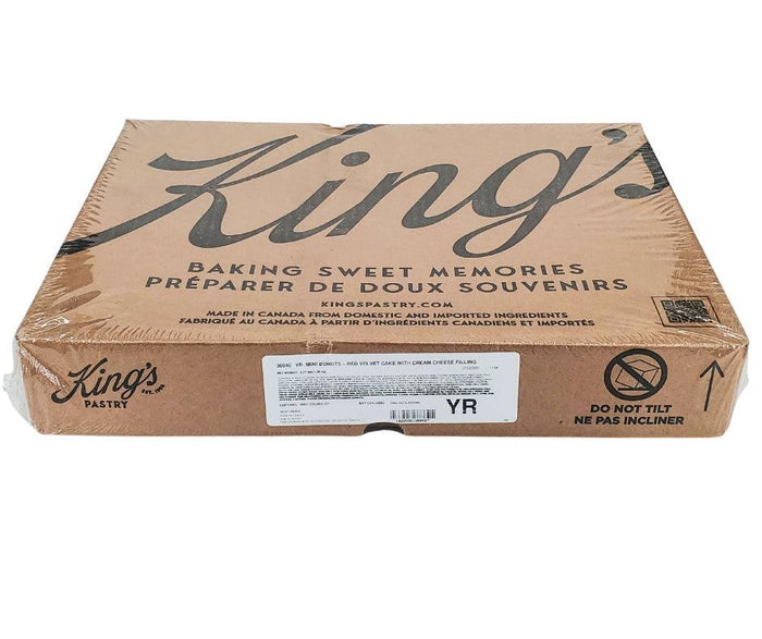 VSO - Kings Pastry - Red Velvet Mini Bundt Cake With Cream Cheese