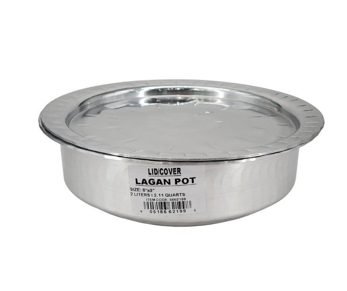 Lagan Pot - Polished Aluminum 8