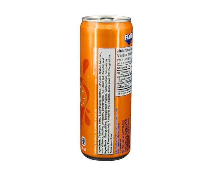 SO - Fanta - Orange - Slim - Cans