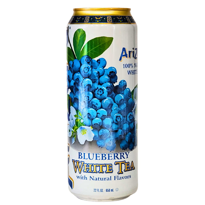 Arizona - Iced Tea - Blueberry White Tea - Cans
