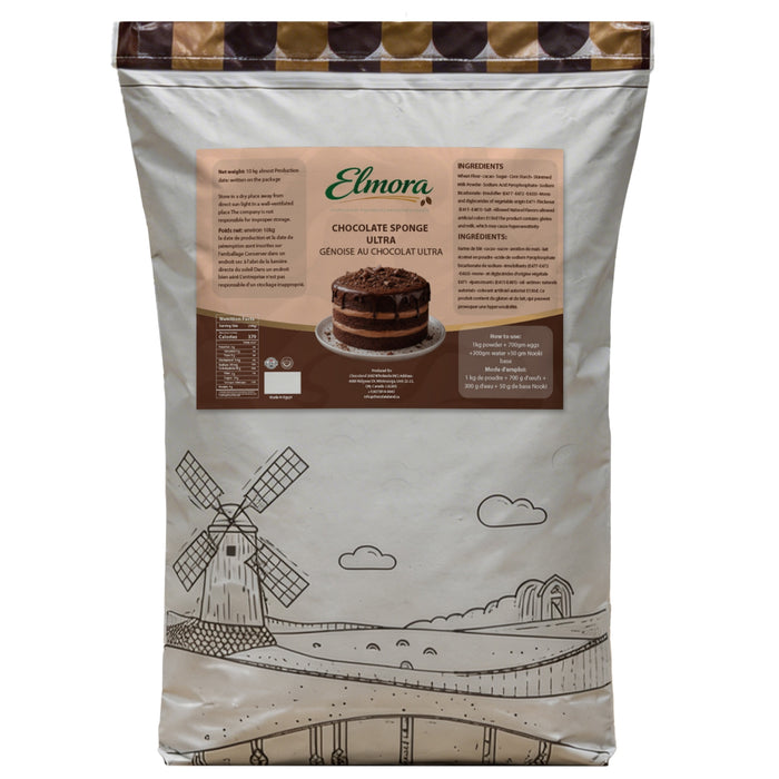 Elmora - Chocolate Sponge Cake Ultra 10 Kg
