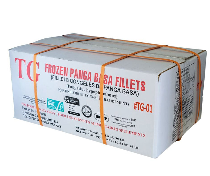 TG - Basa Fillet - 10-12 oz - ( 30 LBS )