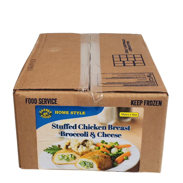 Frozen - Barber - Stuffed Chicken Breast Broccoli & Cheese - 4oz