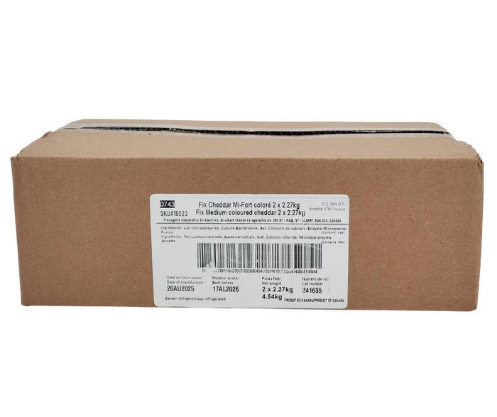 St. Albert - Medium Cheddar - Color - Cheese