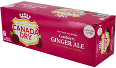 Canada Dry Cranberry Ginger Ale Cans