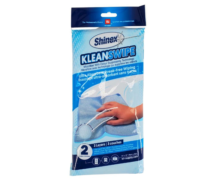 Shinex - Klenswipe Microfiber with Odour Wipes