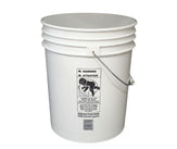 Hoffmann - Plastic Pail w/Steel Handle - White - 19L - PR1907