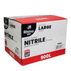 Rhino - NX9 - Black Nitrile Gloves - Large - 900L