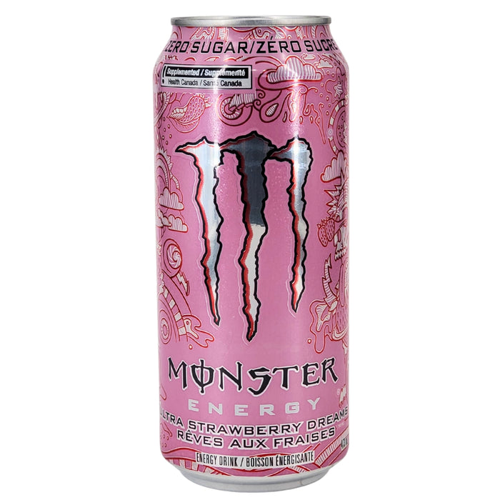 Monster - Ultra Strawberry Dreams Drink - Cans