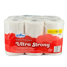 XC - Willow - Ultra Strong - 2 ply Bath Tissue Roll - 12=48 - Red - 244 shts.
