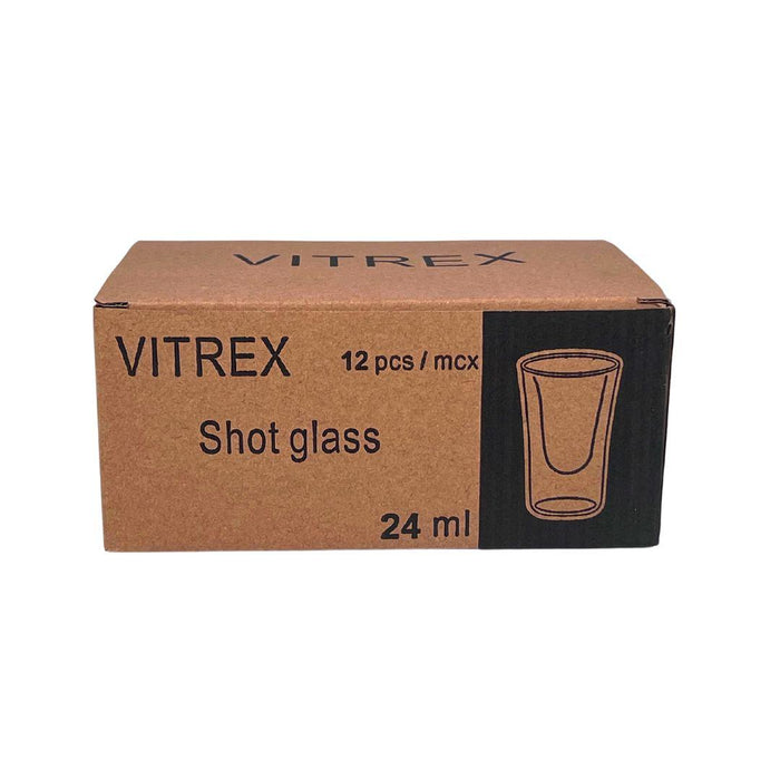 Vitrex - Shot Glass 3/4oz/24ML - Tall - SH1