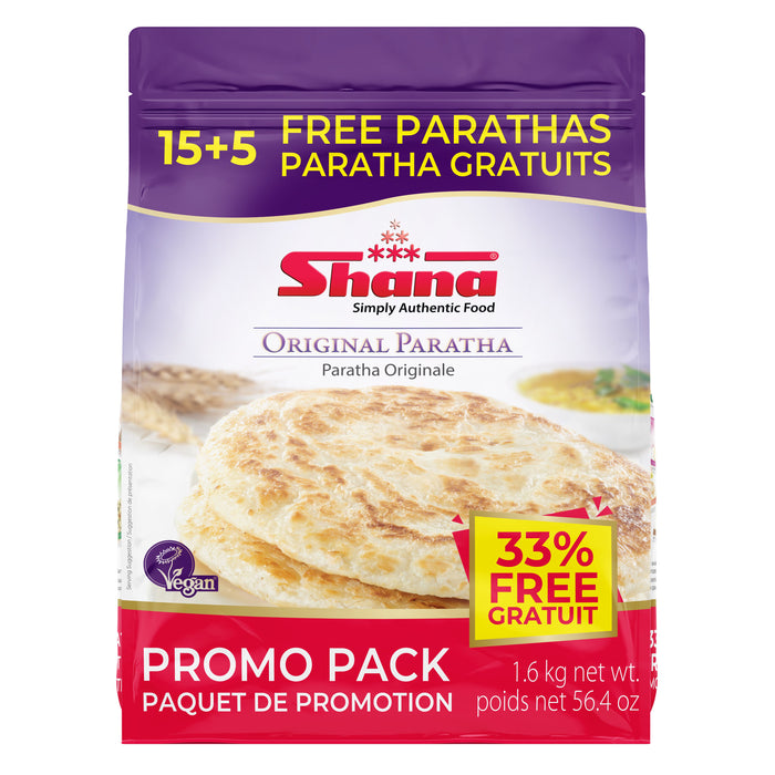 Shana - Original Paratha - Family Pack - 1200g - 33% Extra