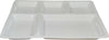 Acrylic Tray / Thali - 5 Compartment