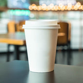 Generic- 10 oz WHITE Hot Paper Cups