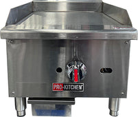 Pro-Kitchen - Thermostat Griddle 1 Burner SS 30000 BTU 16