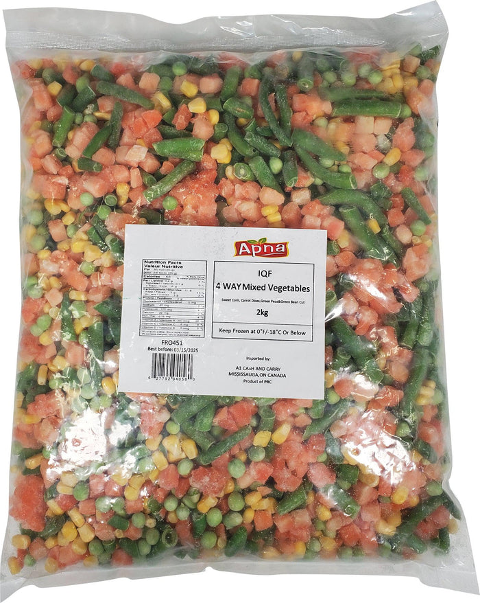 Apna - Diced Carrots and Green Peas