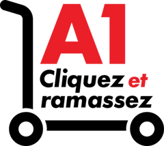 Logo A1 Cliquez et ramassez : commandez en ligne et récupérez votre commande en magasin.