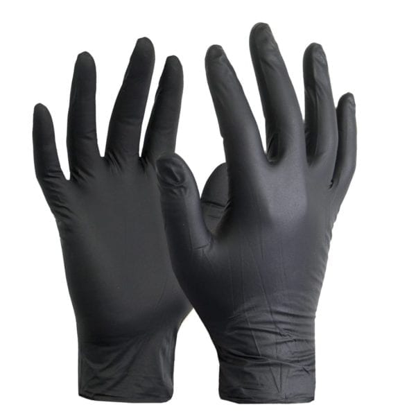 Rhino - NX9 - Black Nitrile Gloves - Large - 900L