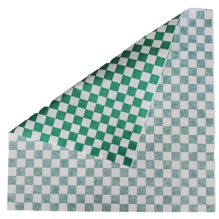 Checkered Sheets - Green - 14
