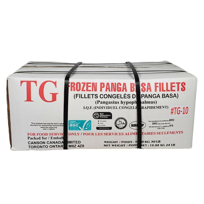 Frozen - TG - Basa Fillet - 24oz-UP - ( 30 LBS )