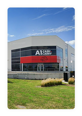 A1 Cash and Carry Mississauga Kennedy store exterior