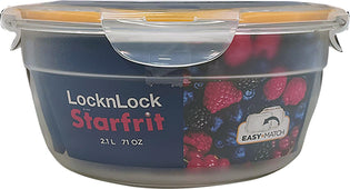 Lock & Lock - Plastic Container - Round - 2.1L