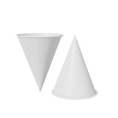 Genpak - 4oz Water Cups - Cone - W4FB