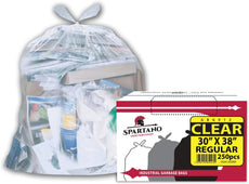 Spartano - Garbage Bags - Regular - Clear - 30