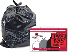 Spartano - Garbage Bags - Strong - Black - 35