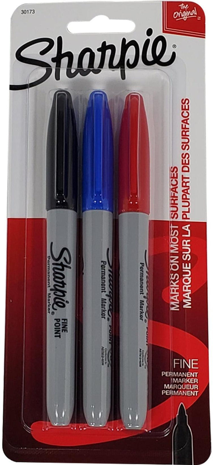 3-pc Sharpie Fine Markers