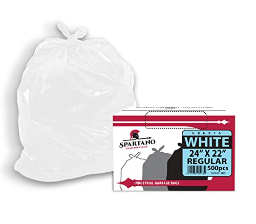 Spartano - Garbage Bags - Regular - White - 24
