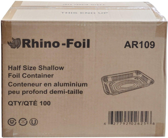 Rhino-Foil - Half Size Shallow - Aluminium Steam Pan