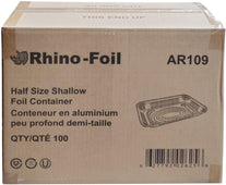 Rhino-Foil - Half Size Shallow - Aluminium Steam Pan - AR109