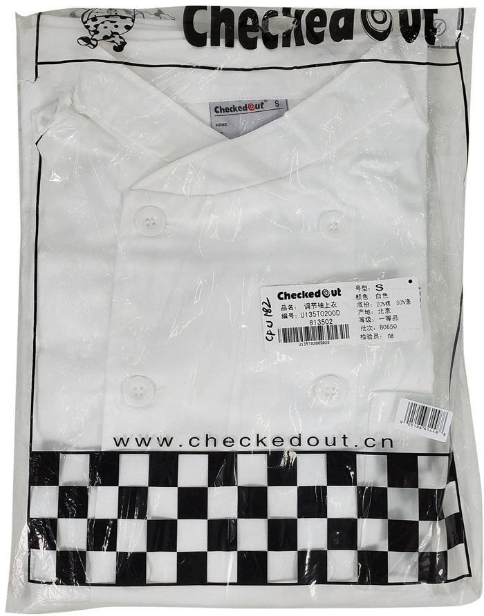 Chef Coat - White - S - 4488
