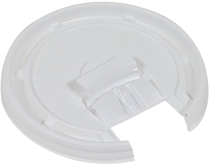 Amhil - Fold Back Lid for 8oz Hot Cup - White - L378FB