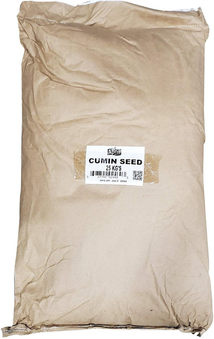 Apna - Cumin Seeds - Zeera Whole - 55 lbs