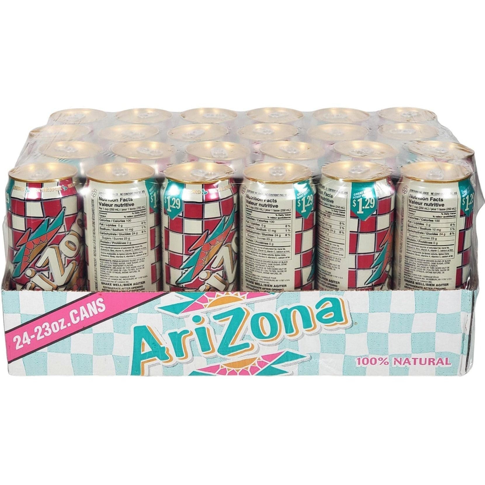 Bulk Arizona Raspberry Iced Tea - 24 Pack | Delivery Across GTA