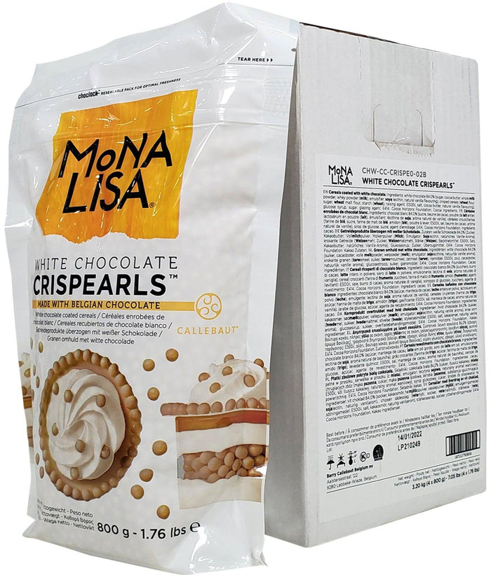 Mona Lisa / Callebaut - Crispearls - White