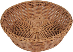 Bamboo Style Basket - Round 8x2.5