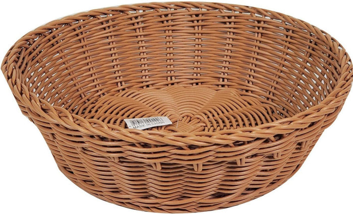 Bamboo Style Basket - Round 9x2.5