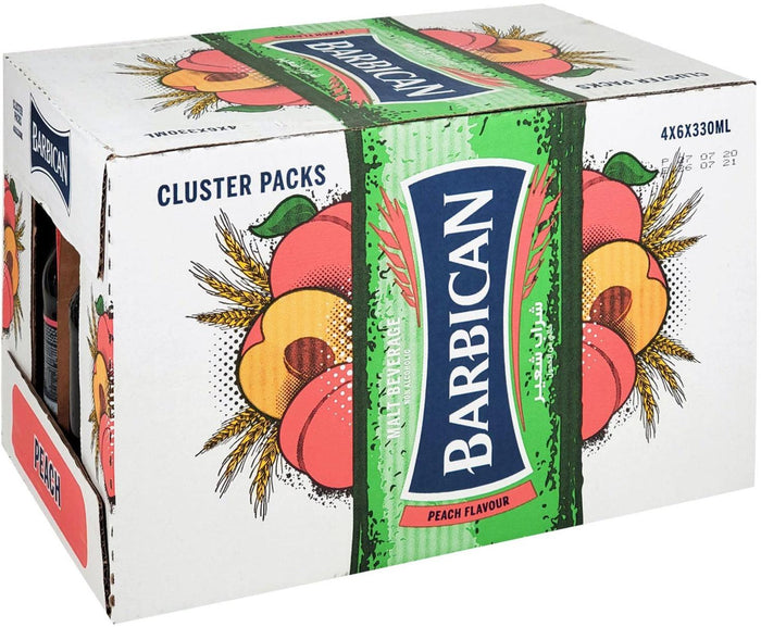 Barbican - Soft Drink - Tropical/ Peach