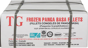 Frozen - TG - Basa Fillet - 16-18 oz - ( 30 LBS )