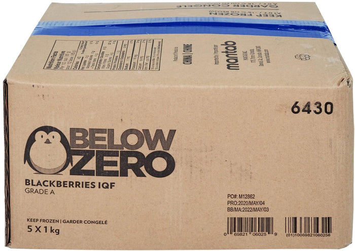 Below Zero - IQF Blackberries - 6430