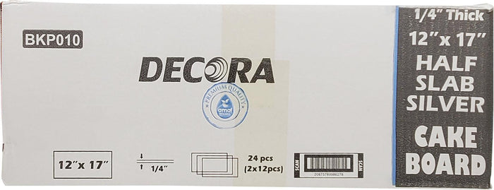 Decora/Enjay - Cake Board - Half Slab - 12x17-1/4