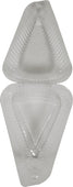 Pie Slice Container - Medium - Clear Hinged - 03210
